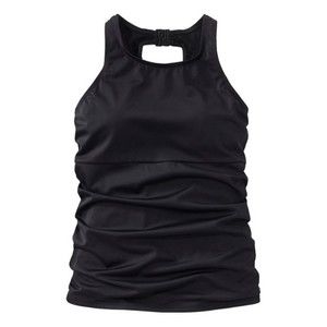 Happiness Ls Highneck Coffee Bean Stripes